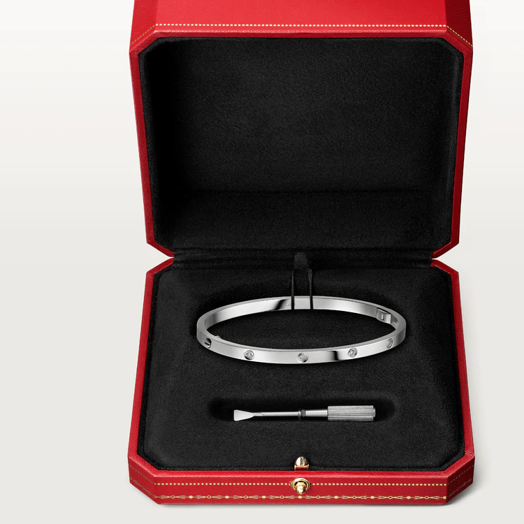 [moco jewelrys]LIEBESARMBAND 3.65MM 10 DIAMANTEN