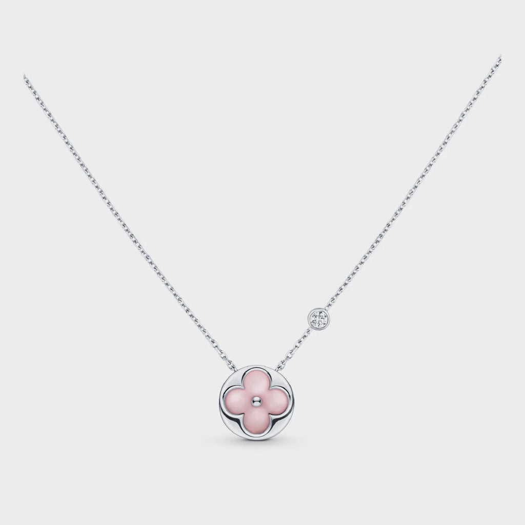 [moco jewelrys]SONNENMOTIV ROSA PERLMUTT SILBERARMREIF