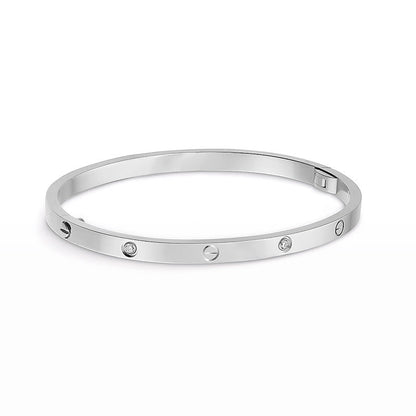 [moco jewelrys]LIEBESARMREIF 3.65MM 6 DIAMANTEN