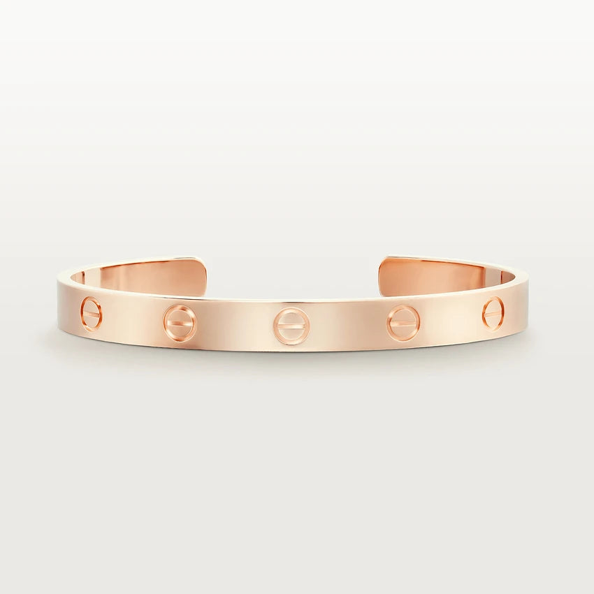 [moco jewelrys]LIEBESARMBAND 6.1MM OFFENE MANSCHETTE