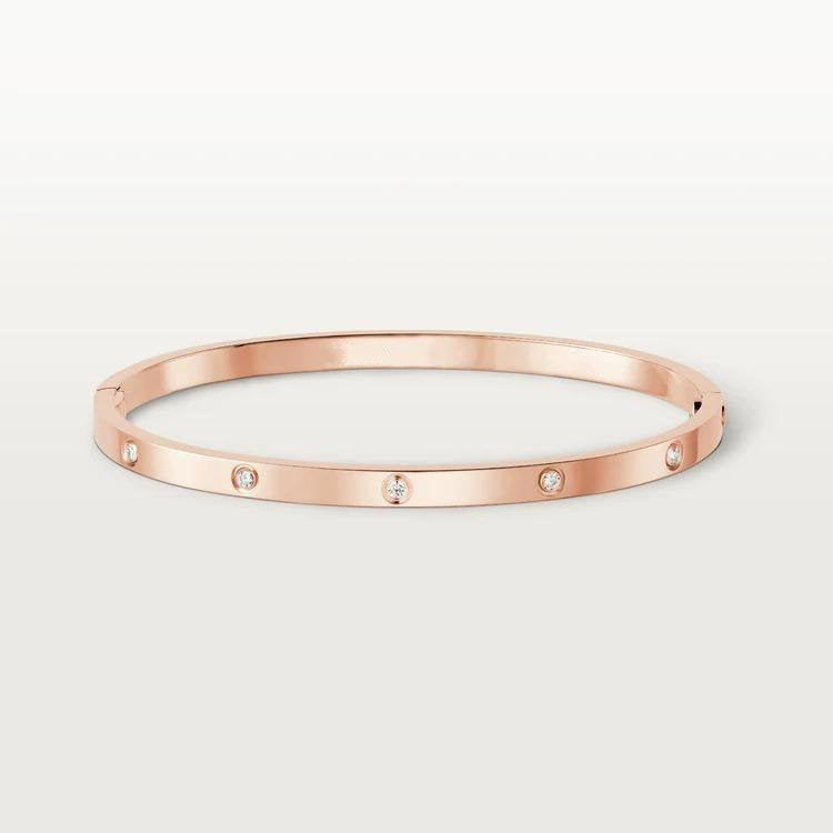 [moco jewelrys]LIEBESARMBAND 3.65MM 10 DIAMANTEN
