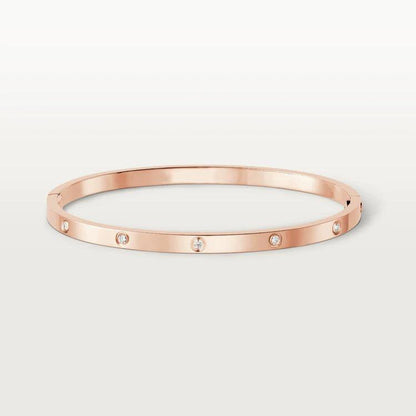 [moco jewelrys]LIEBESARMBAND 3.65MM 10 DIAMANTEN