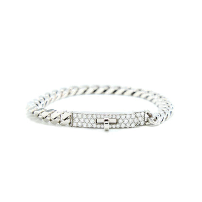 [moco jewelrys]KELLY KETTE SILBER DIAMANTENARMBAND