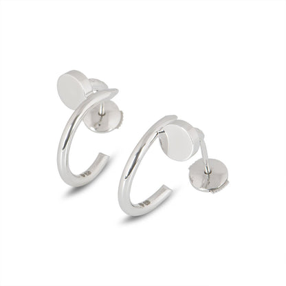 [moco jewelrys]JUSTE OHRRINGE SILBER