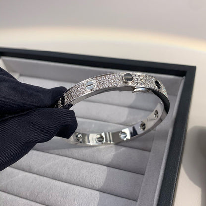 [moco jewelrys]LIEBESARMBAND 6.1MM DIAMANTBESETZT KERAMIK