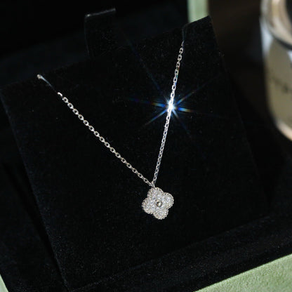 [moco jewelrys]KLEE MINI 9.5MM ANHÄNGER DIAMANT HALSKETTE