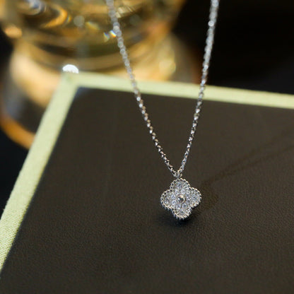 [moco jewelrys]KLEE MINI 9.5MM ANHÄNGER DIAMANT HALSKETTE
