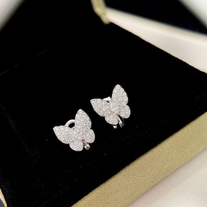 [moco jewelrys]BUTTERFLY ALL DIAMOND OHRRINGE