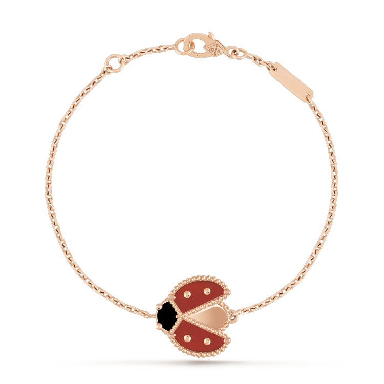 [moco jewelrys]LUCKY SPRING 1 MOTIV ARMBAND AUS ROSÉGOLD