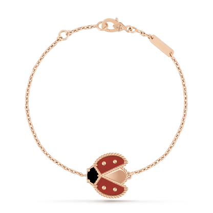 [moco jewelrys]LUCKY SPRING 1 MOTIV ARMBAND AUS ROSÉGOLD