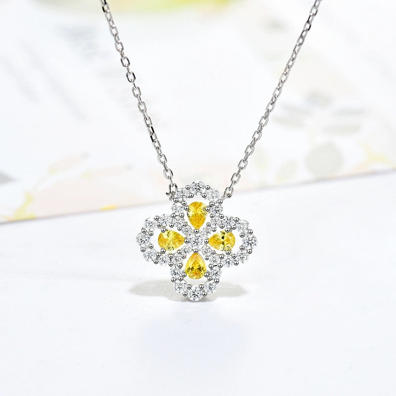 [moco jewelrys]LOOP-HALSKETTE VOLL MOTIV DIAMANT 16MM MEHRERE FARBEN