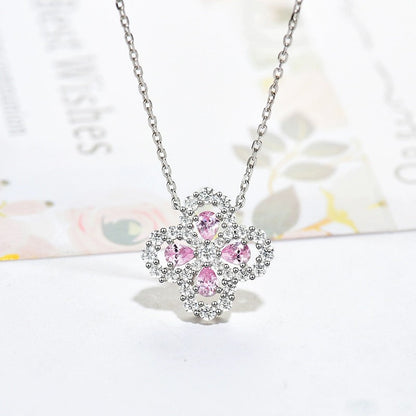 [moco jewelrys]LOOP-HALSKETTE VOLL MOTIV DIAMANT 16MM MEHRERE FARBEN