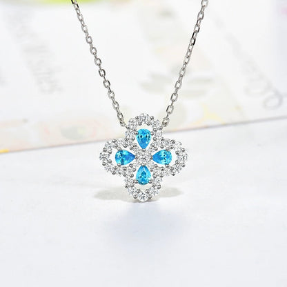 [moco jewelrys]LOOP-HALSKETTE VOLL MOTIV DIAMANT 16MM MEHRERE FARBEN