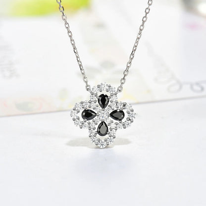 [moco jewelrys]LOOP-HALSKETTE VOLL MOTIV DIAMANT 16MM MEHRERE FARBEN