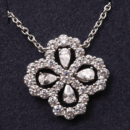 [moco jewelrys]LOOP-HALSKETTE VOLL MOTIV DIAMANT 16MM MEHRERE FARBEN