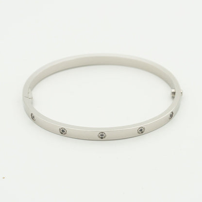 [moco jewelrys]LIEBESARMBAND 3.65MM 10 DIAMANTEN