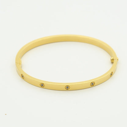 [moco jewelrys]LIEBESARMBAND 3.65MM 10 DIAMANTEN