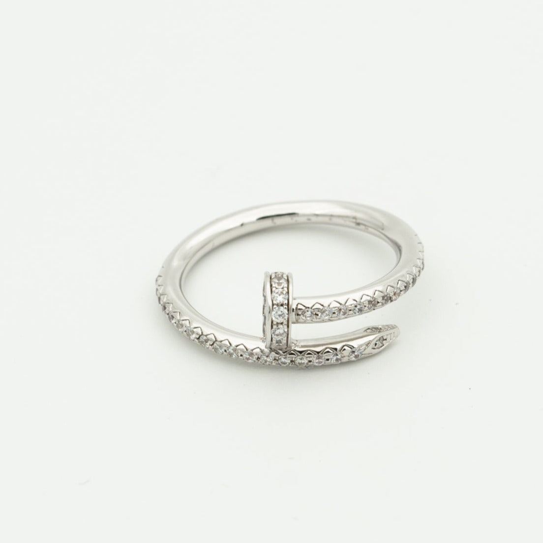 [moco jewelrys]JUSTE RING 1.8MM SILBER DIAMANTEN