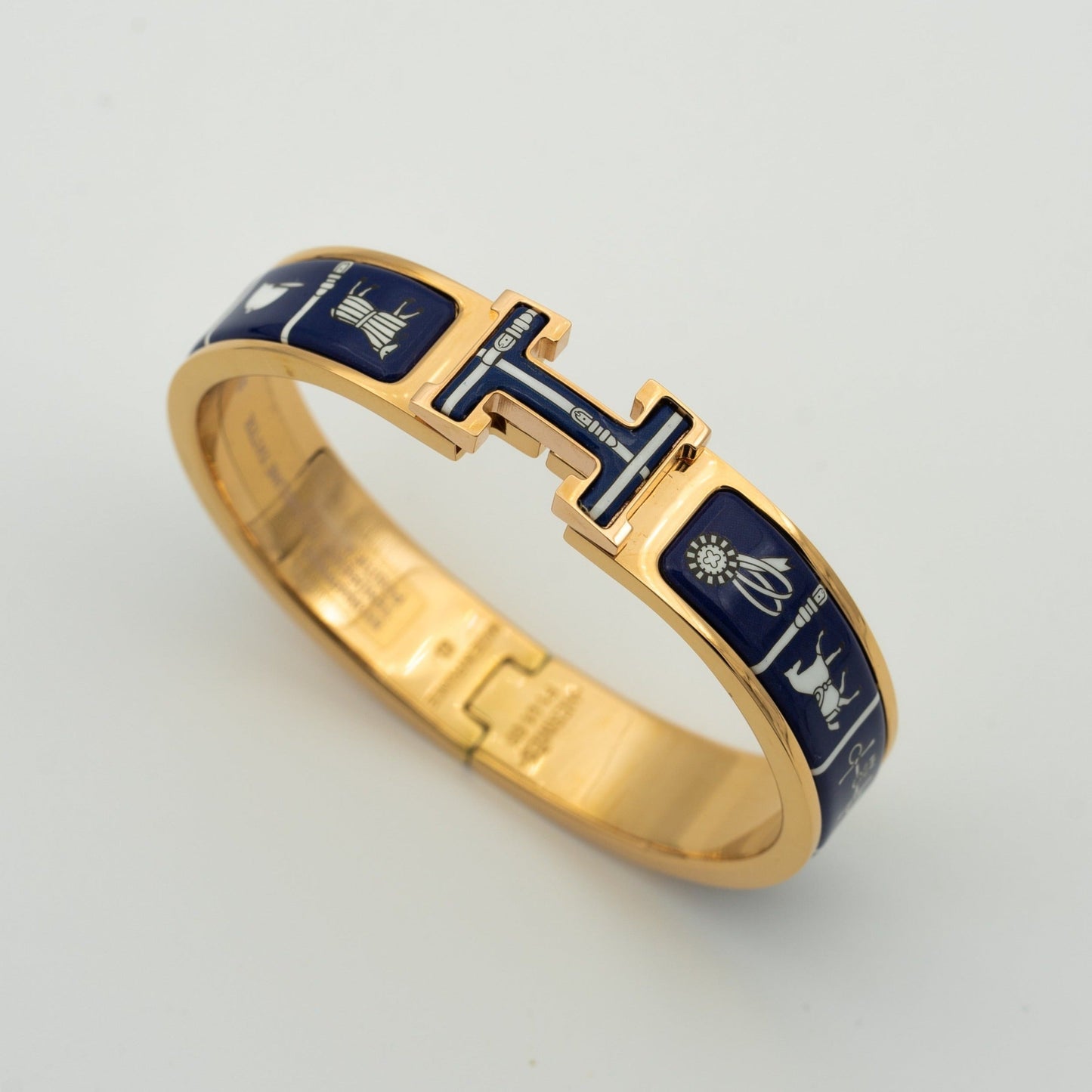 [moco jewelrys]H-ARMREIF BLAUE KERAMIK