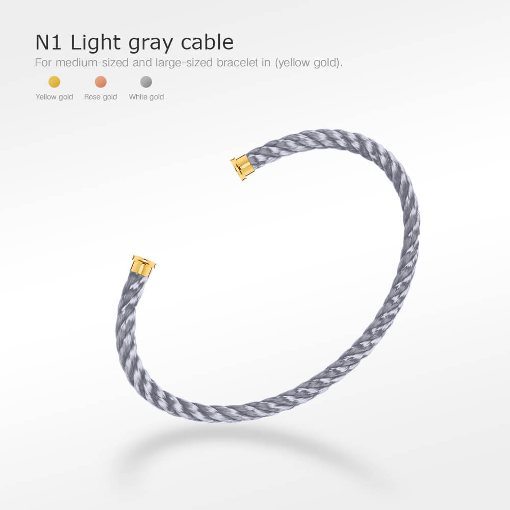 [moco jewelrys]FORCE SERIES ARMBANDKABEL 50 AUSWAHLMÖGLICHKEITEN (DIY-AUSWAHL)