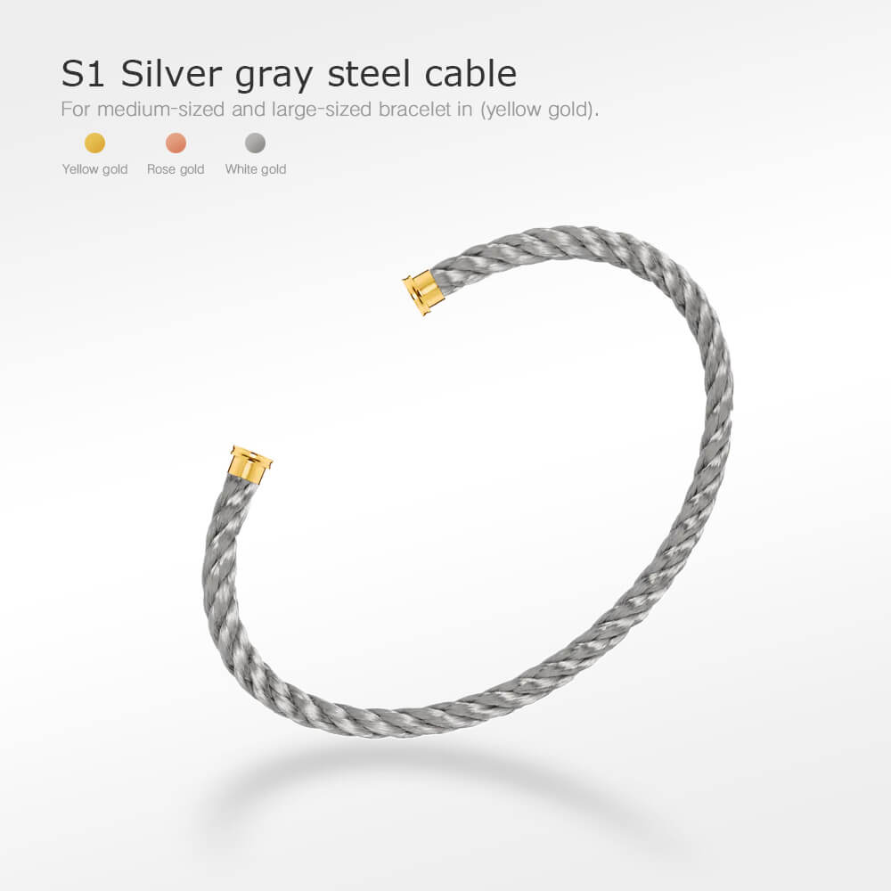 [moco jewelrys]FORCE SERIES ARMBANDKABEL 50 AUSWAHLMÖGLICHKEITEN (DIY-AUSWAHL)