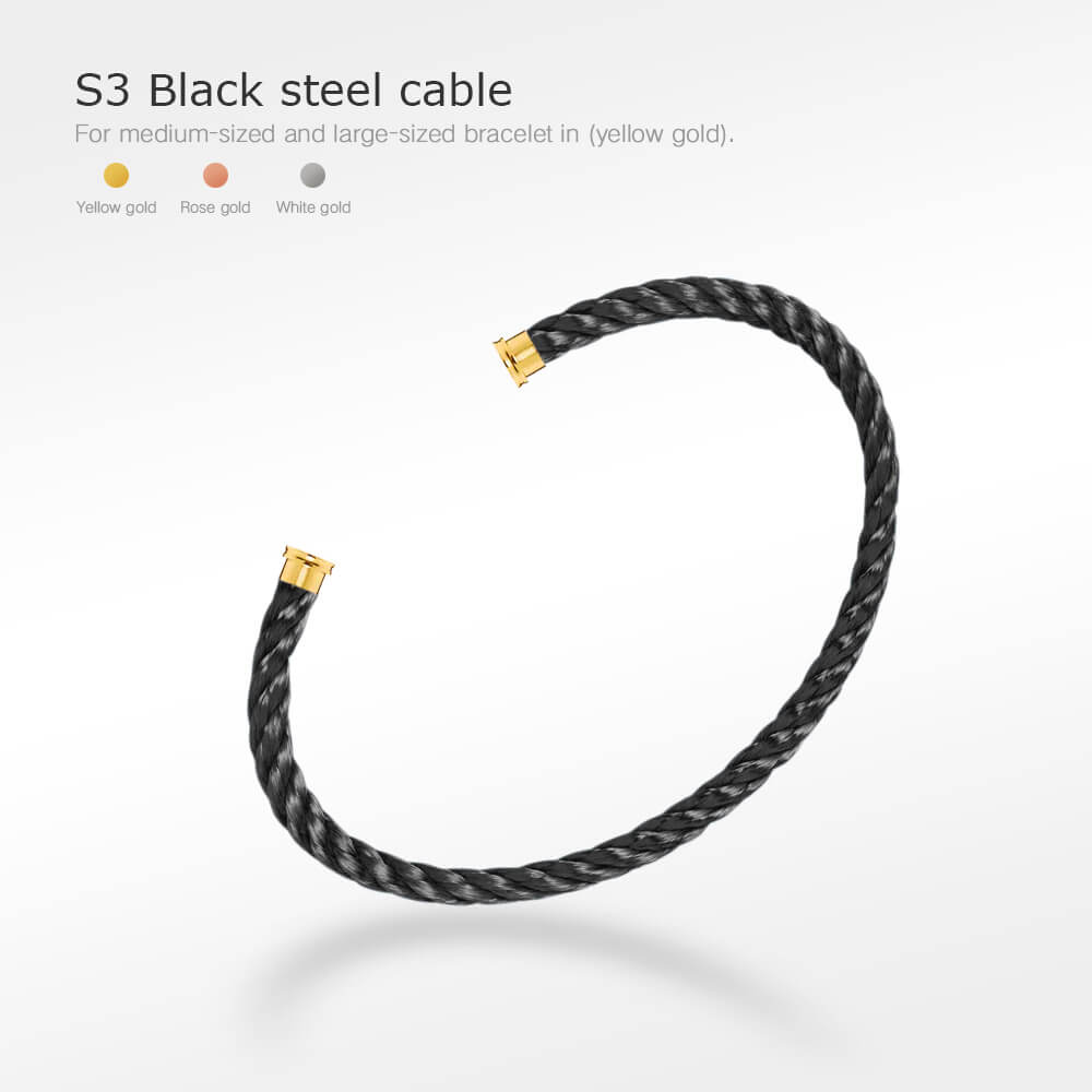 [moco jewelrys]FORCE SERIES ARMBANDKABEL 50 AUSWAHLMÖGLICHKEITEN (DIY-AUSWAHL)