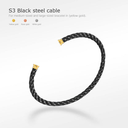 [moco jewelrys]FORCE SERIES ARMBANDKABEL 50 AUSWAHLMÖGLICHKEITEN (DIY-AUSWAHL)