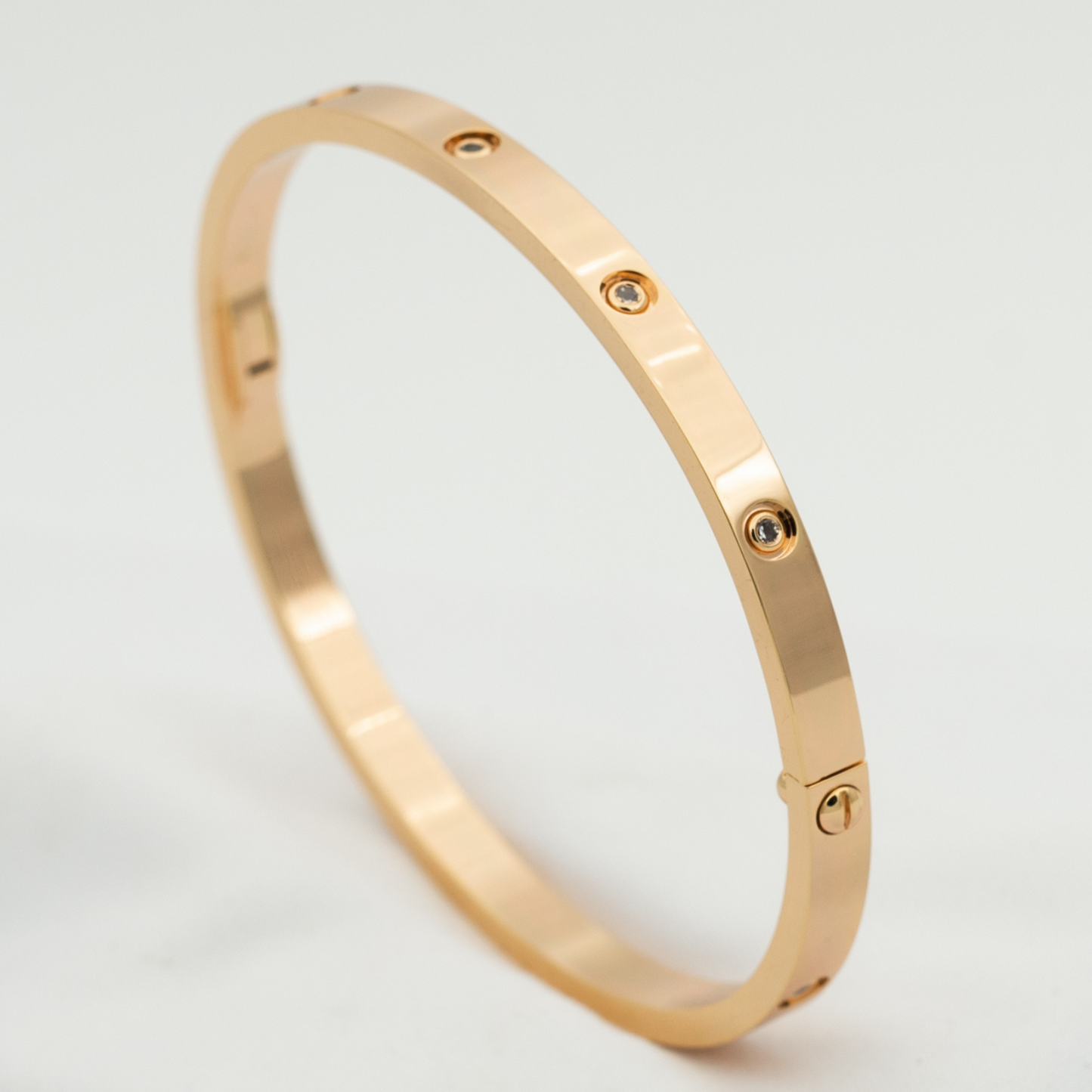 [moco jewelrys]LIEBESARMBAND 3.65MM 10 DIAMANTEN