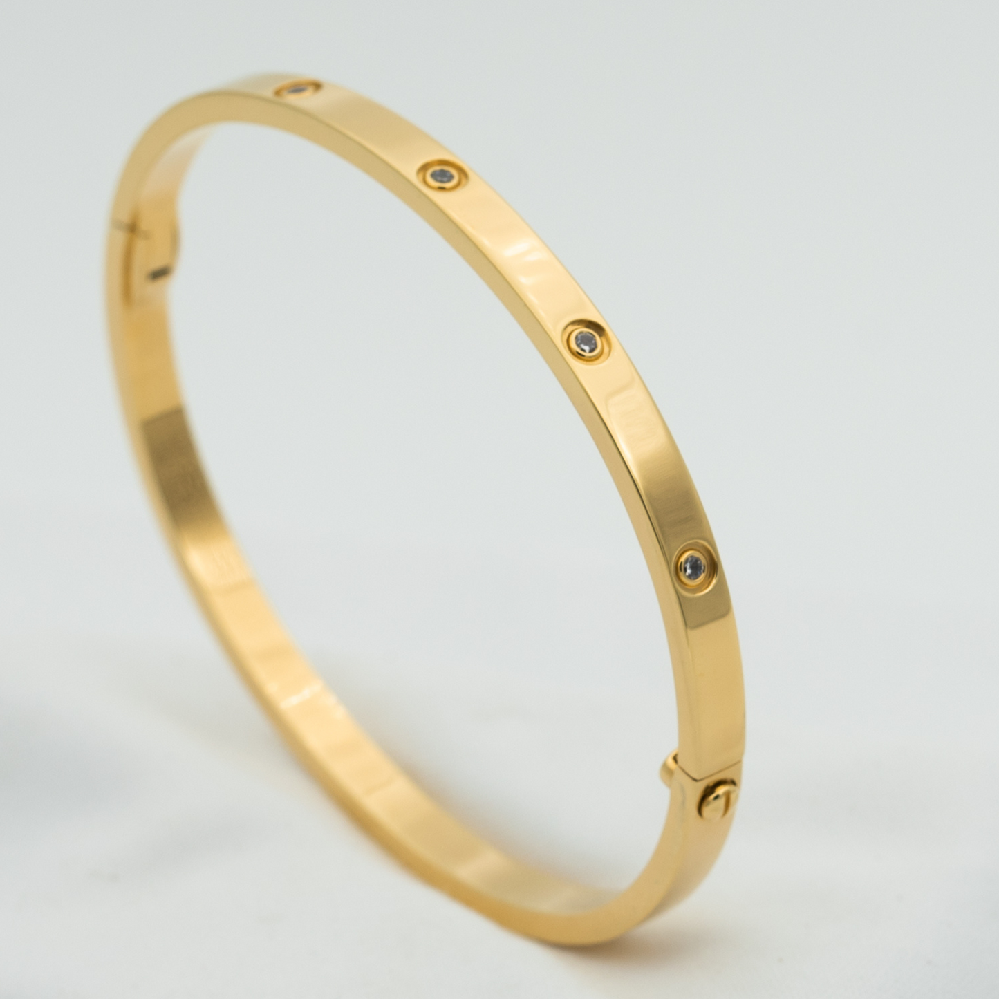 [moco jewelrys]LIEBESARMBAND 3.65MM 10 DIAMANTEN