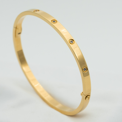 [moco jewelrys]LIEBESARMBAND 3.65MM 10 DIAMANTEN