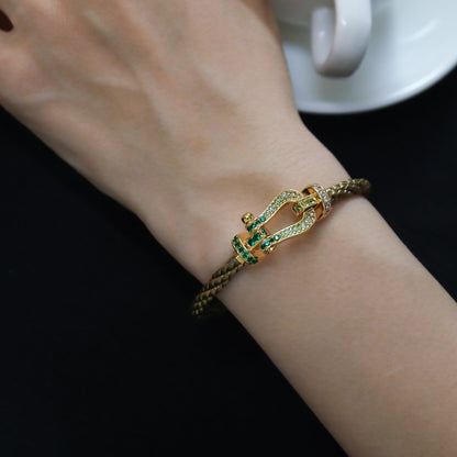 [moco jewelrys]FORCE 10 GOLD GRÜN DIAMANT BESETZT