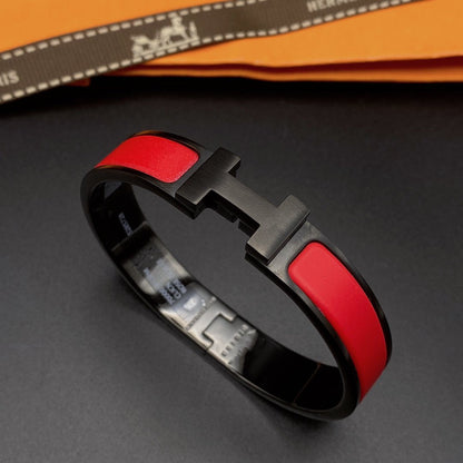 [moco jewelrys]CLIC HM SO SCHWARZ ROTES ARMBAND