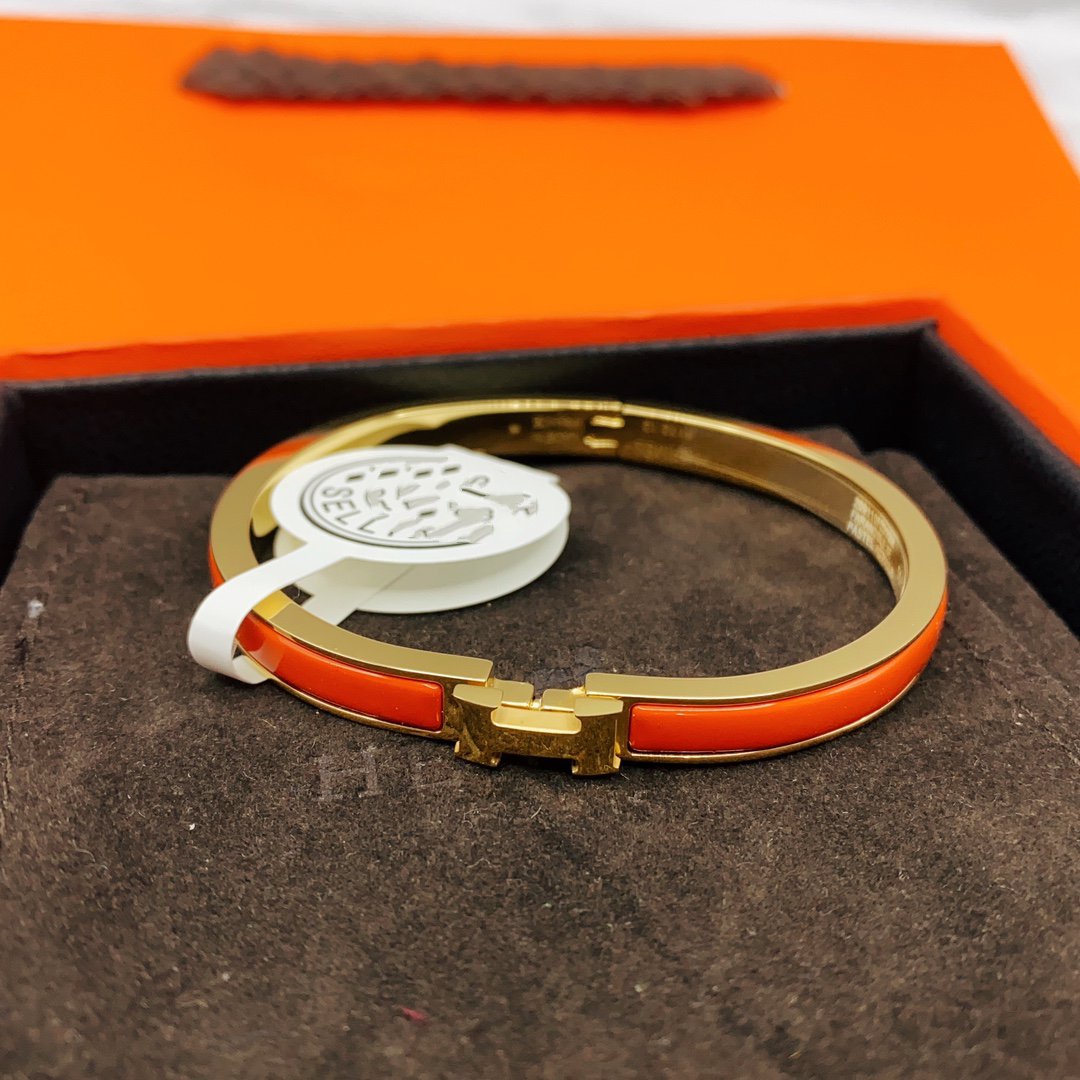 [moco jewelrys]KLASSISCHES HM KLICK ROT 8MM EMAILLE ARMBAND