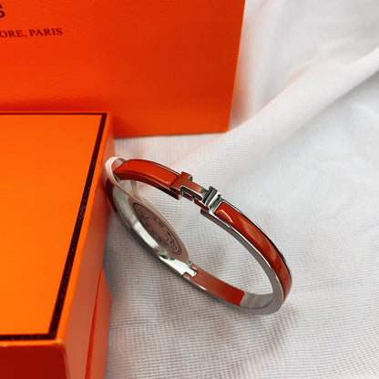 [moco jewelrys]KLASSISCHES HM KLICK ROT 8MM EMAILLE ARMBAND