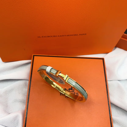 [moco jewelrys]KLASSISCHES HM CLIC GRÜNES 8MM EMAIL-ARMBAND