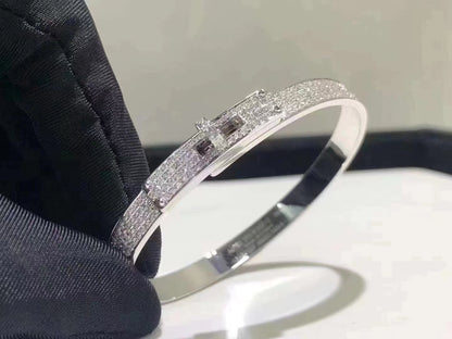 [moco jewelrys]HM KELLY ARMBAND AUS SILBER UND VOLLSTÄNDIGER PAVE-DIAMANTENBESETZUNG