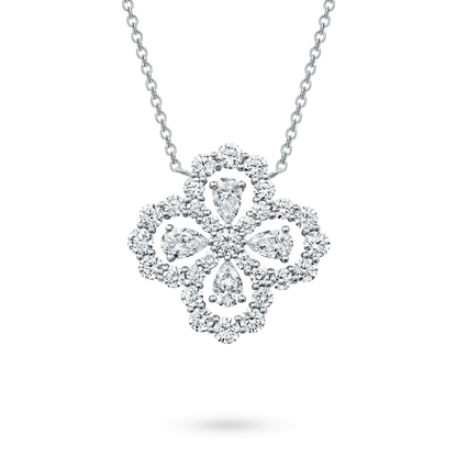 [moco jewelrys]LOOP-HALSKETTE VOLL MOTIV DIAMANT 16MM MEHRERE FARBEN