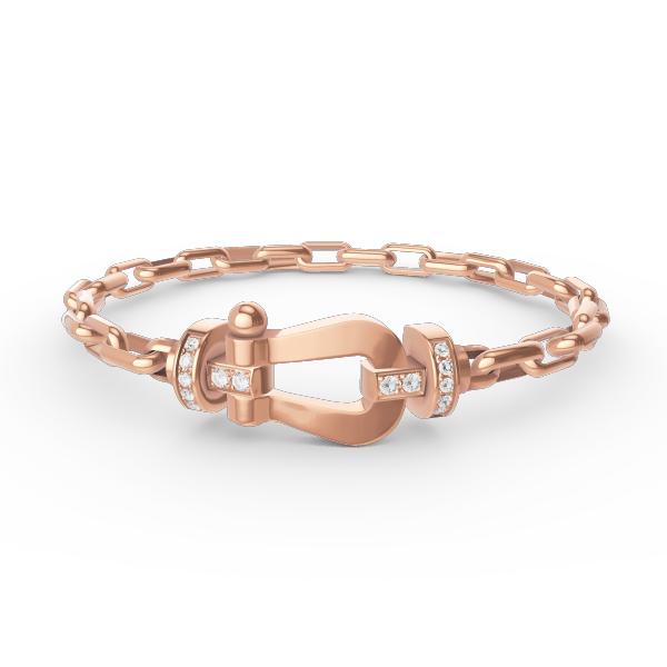 [moco jewelrys]FORCE GROSSER HUFEISENVERSCHLUSS METALLARMREIF