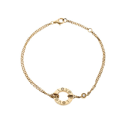 [moco jewelrys]LOVE ARMBAND 2 DIAMANTEN