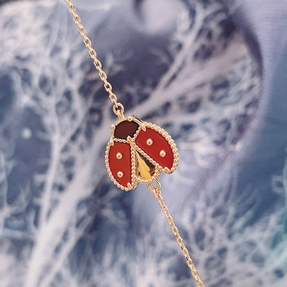 [moco jewelrys]LUCKY SPRING 1 MOTIV ARMBAND AUS ROSÉGOLD