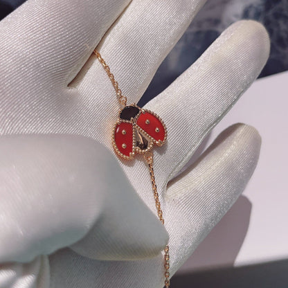 [moco jewelrys]LUCKY SPRING 1 MOTIV ARMBAND AUS ROSÉGOLD