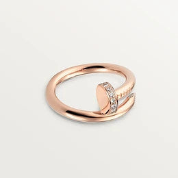 [moco jewelrys]JUSTE RING 2.65MM ROSÉGOLD DIAMANT