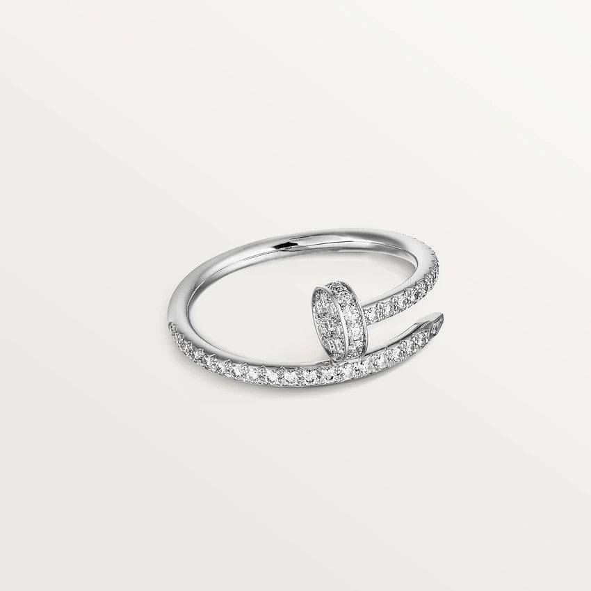 [moco jewelrys]JUSTE RING 1.8MM SILBER DIAMANTEN