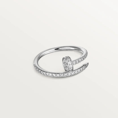 [moco jewelrys]JUSTE RING 1.8MM SILBER DIAMANTEN